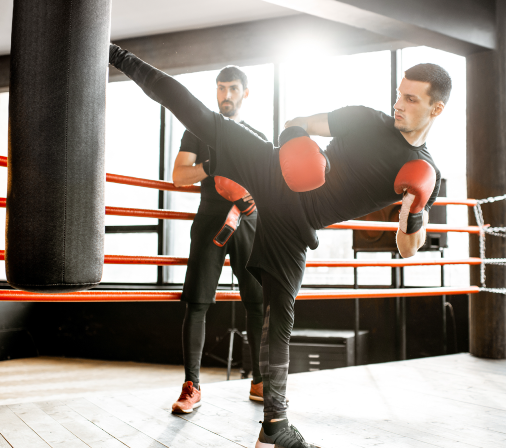 Osobní trenér kickboxu